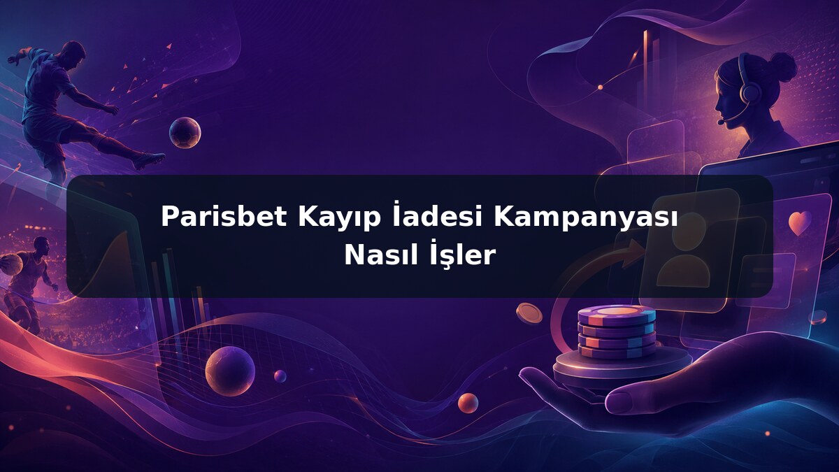 Parisbet Kayıp İadesi Kampanyası Nasıl İşler görsel rehberi