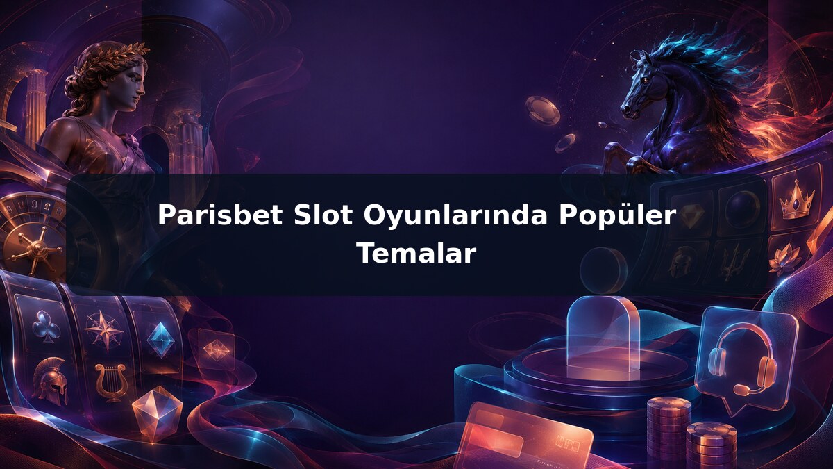 Parisbet Slot Oyunlarında Popüler Temalar görsel rehberi
